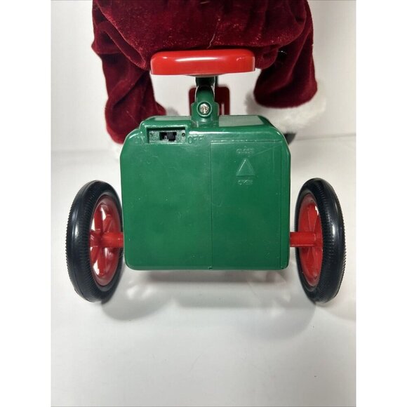 Musical 3-Wheeling Santa-Pedals Tricycle Plays 3 Songs With Original Box-Works - Picture 5 of 10
